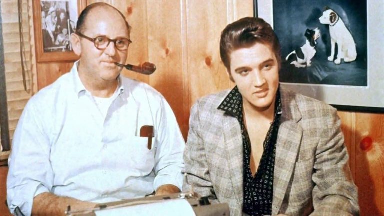 Tom Parker y Elvis Presley Tom Parker y Elvis Presley
